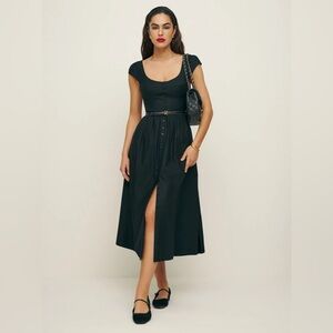 Reformation Florrie Dress in Black